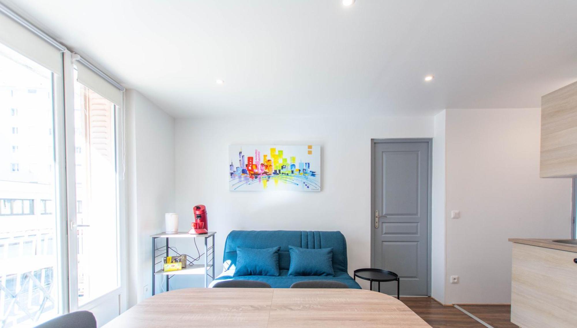 Appartement T3 Gare De Chambery Centre Ville Exteriör bild